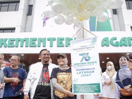 Kemenag Sigi Rayakan HAB ke-80 dengan Senam, Lomba, dan Aksi Lingkungan 1640925302