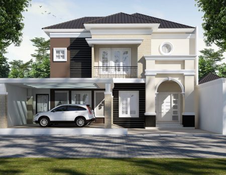 3. 5 Ide Desain Rumah Minimalis 2 Lantai Yang Nyaman Dan Sederhana