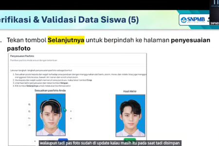 Jangan Salah, Periksa Aturan Unggah Foto Registrasi SNPMB 2026 Aa1u1fit