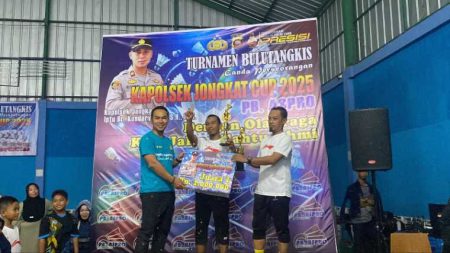Kapolsek Jongkat Cup 2026 Ditutup, Ratusan Pelajar Meriahkan Final Tenis Meja Img 20250220 Wa0037