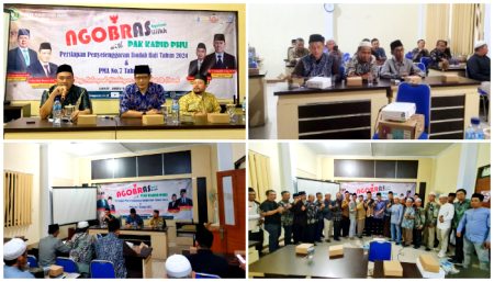 Ngobras Kemenag Garut Bahas Persiapan Penyelenggaran Ibadah Haji Tahun 2024 Dan Pembahasan Pma No.7 Tahun 2023 Tentang Kbihu