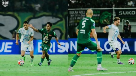 Persebaya Vs Psim Yogyakarta Aksi Laga Persebaya Surabaya Vs Psim Yogyakarta