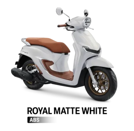 Bocor rahasia Honda Stylo 160 Royal Matte Blue terbaru! Royal Matte White