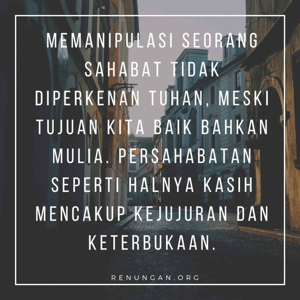 Renungan Harian: Jalan Kehidupan 19 Februari 2026