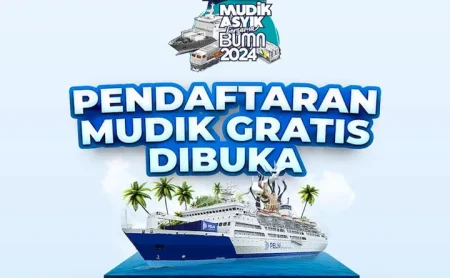Cara daftar mudik gratis PELNI 2026: Rute Balikpapan–Surabaya dan Kumai–Semarang
