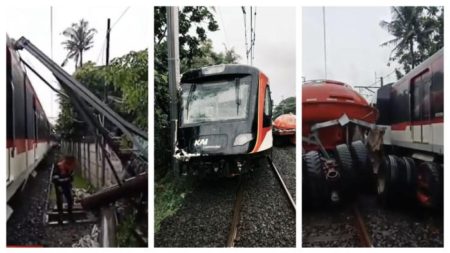 5 Fakta KA Bandara Tabrak Truk di Poris Tangerang: Penumpang Terluka, Sopir Diperiksa Polisi