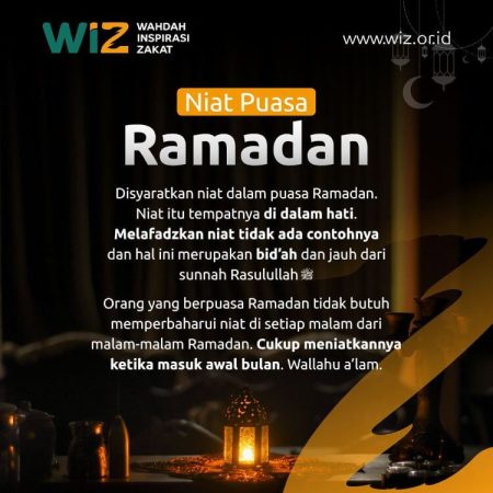Niat Puasa Ramadan
