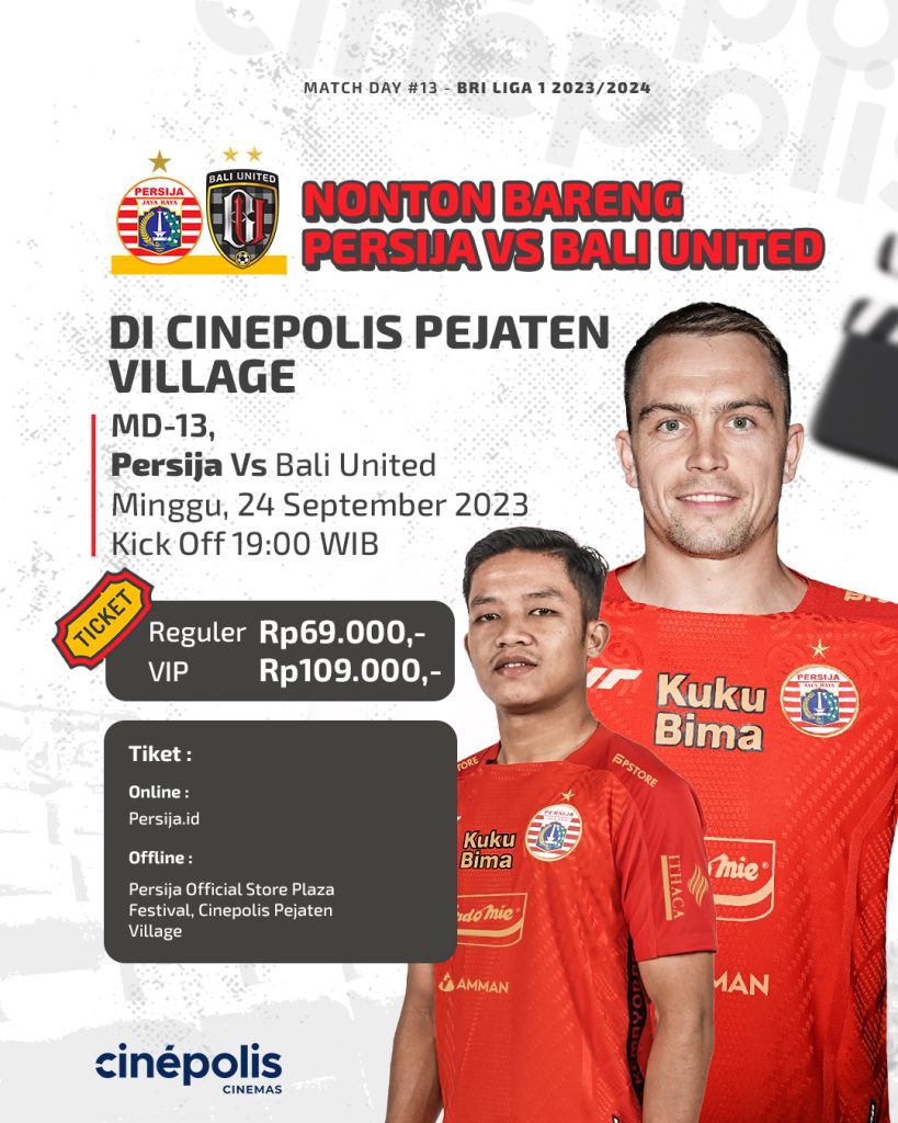 Jadwal dan Prediksi Pertandingan Bali United vs Persija Malam Ini