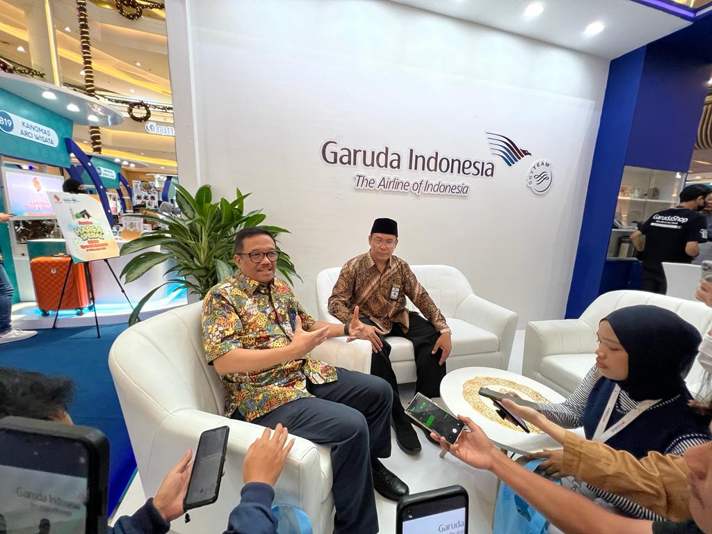 Umrah Lebih Mudah, Garuda Indonesia Targetkan Transaksi Rp 520 Miliar di GUTF 2026 W1024