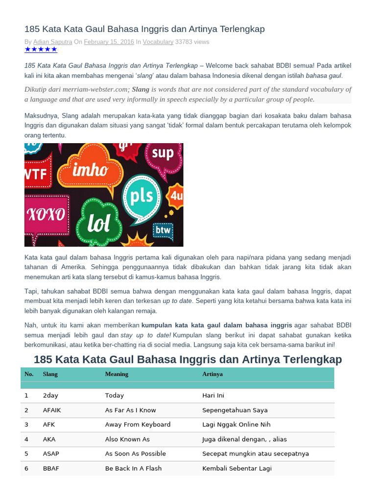Makna kata ekspatriat, contoh dan arti dalam bahasa gaul