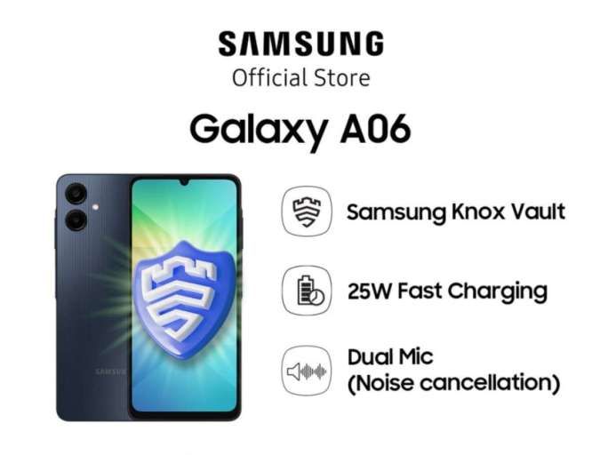 Daftar Harga HP Samsung Terbaru 2026: Galaxy A06 5G Cuma Rp2,4 Juta