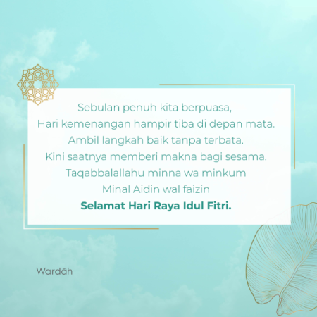 65 ucapan lebaran ketupat 2026, cocok untuk sahabat dan keluarga