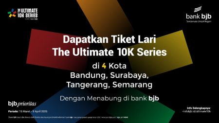 Bank BJB Memudahkan Akses Bandoeng 10K, Cukup Menabung Bisa Lari