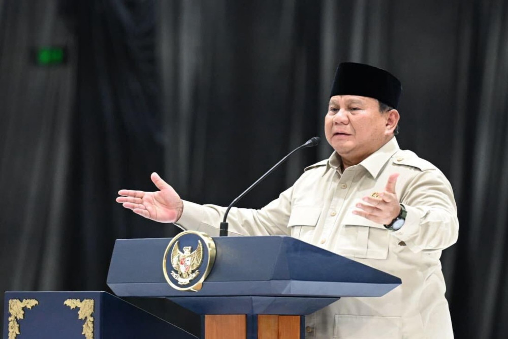 Pidato Lengkap Prabowo Saat Peresmian Pabrik PT VKTR di Magelang