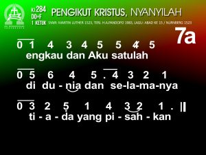 KJ 284: Lagu Pengikut Kristus, Nyanyilah