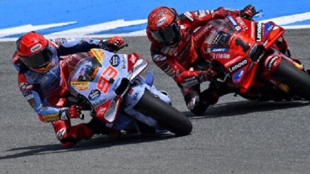 Jadwal MotoGP Spanyol Terbaru, Live Trans7, Duel Sengit Bastianini vs Marc Marquez