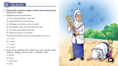 Kunci Jawaban PAI Kelas 7 Halaman 91-93: Soal Pilihan Ganda Bab 4