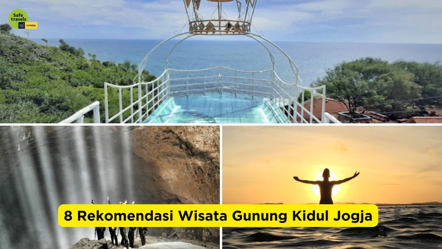 Lokasi wisata Gunung Kidul paling populer tahun 2026