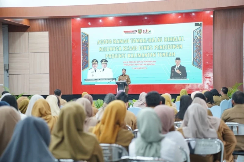 Halal Bihalal Disdik Kalteng Jadi Kesempatan Evaluasi dan Konsolidasi