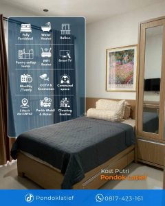 7 rekomendasi kos putri premium dekat UNPAD, mulai Rp1 juta