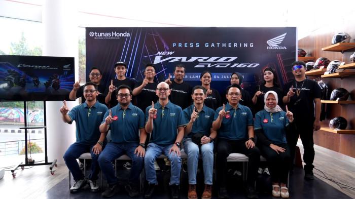 TDM Perkenalkan Skutik Terlaris New Honda Vario Evo 160 di Lampung