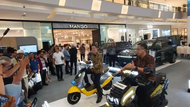 Indomobil E-Motor Perkenalkan QT Series dan Tyranno X di Expo Medan 2026