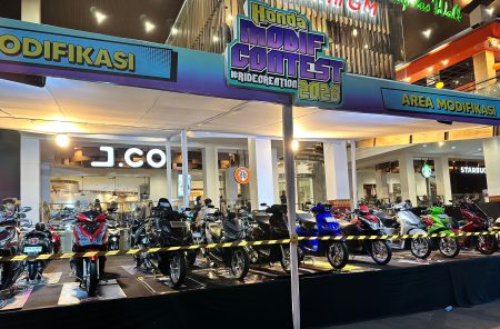 154 modifikator Jawa Barat unjuk gigi di ajang Honda Modif Contest 2026 Bandung