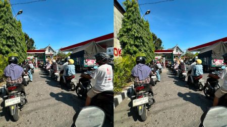 Harga BBM Senin 7 September 2026, Pertalite antre, pelajar di Karanganyar pilih naik BST ke sekolah